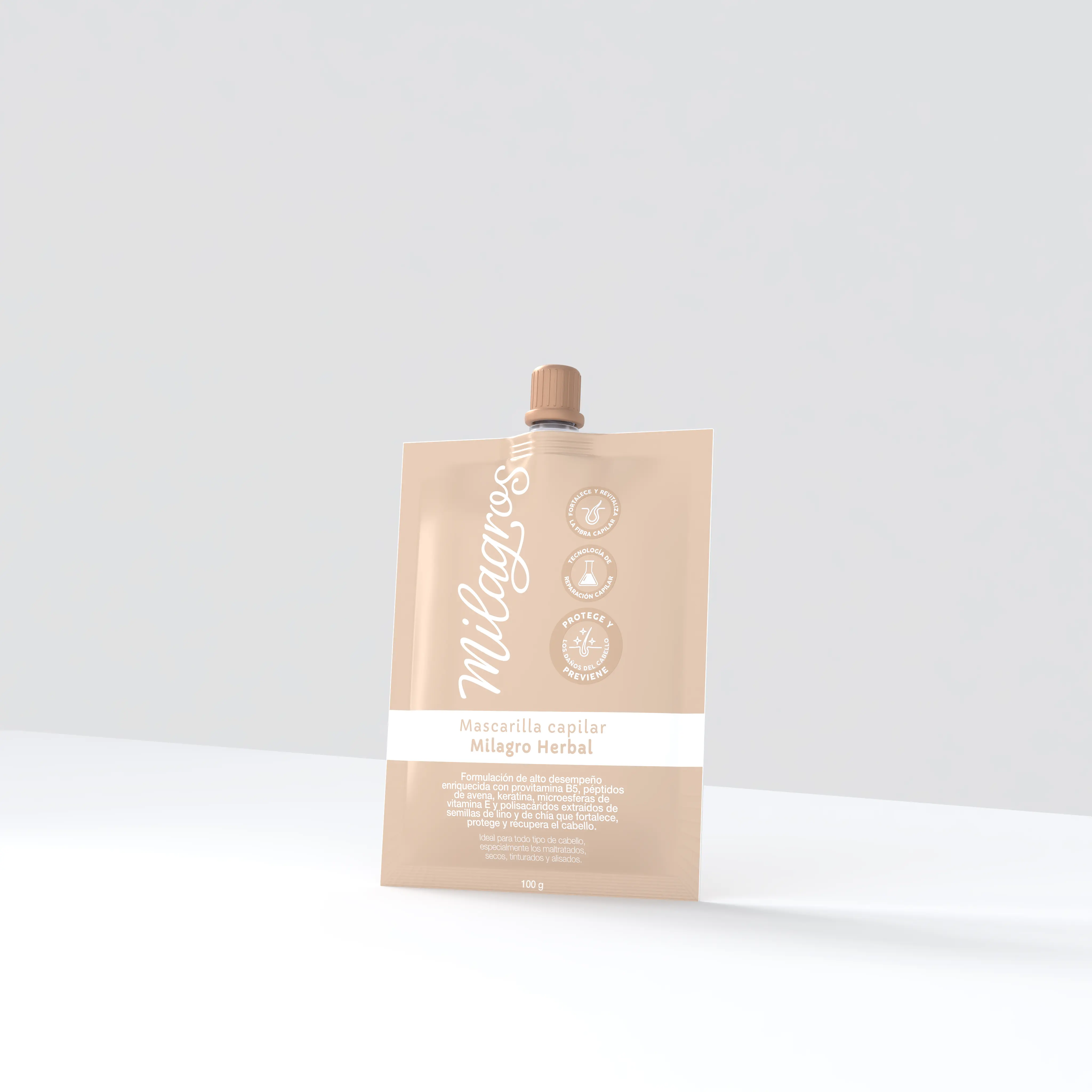 Doypack Mascarilla Capilar Milagro Herbal